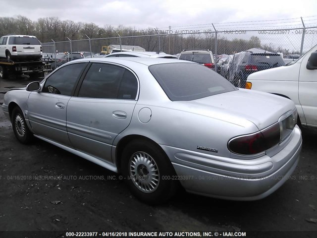 1G4HP54K7YU307253 - 2000 BUICK LESABRE CUSTOM SILVER photo 3