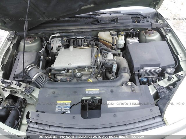 1G1ZT54864F243447 - 2004 CHEVROLET MALIBU LS 绿色 照片 10