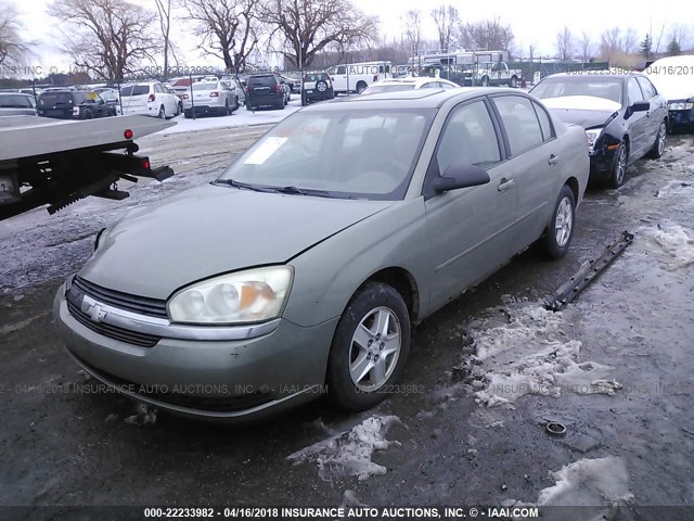 1G1ZT54864F243447 - 2004 CHEVROLET MALIBU LS 绿色 照片 2