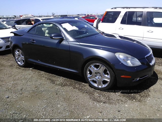 JTHFN45Y179015497 - 2007 LEXUS SC 430 GRAY photo 1