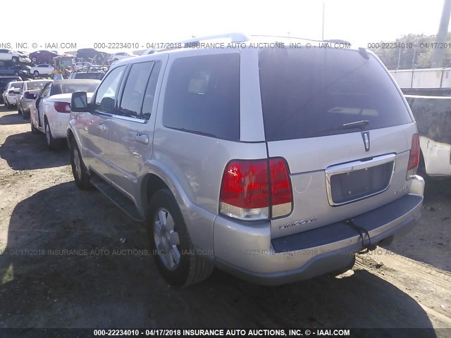 5LMEU68H34ZJ31439 - 2004 LINCOLN AVIATOR Gümüş foto 3