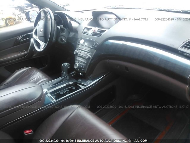 2HNYD28477H546403 - 2007 ACURA MDX TECHNOLOGY BLACK photo 5