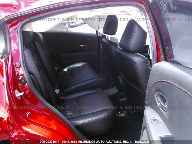 3CZRU5H31GM706175 - 2016 HONDA HR-V LX RED photo 8