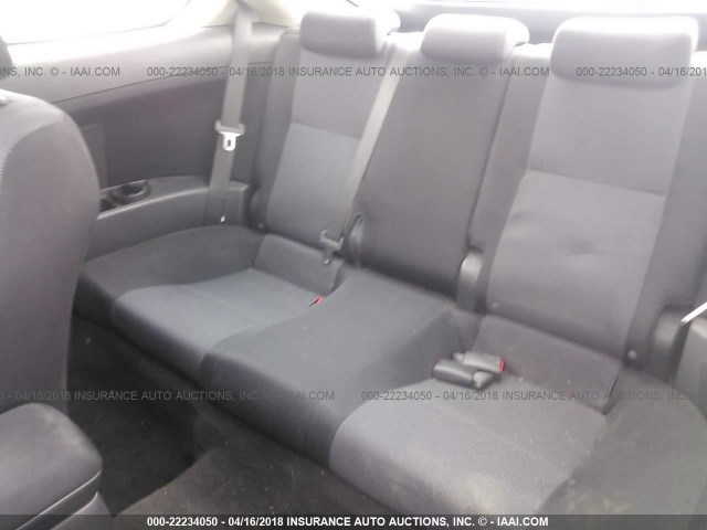 JTKDE167080265275 - 2008 TOYOTA SCION TC 黑色 照片 8