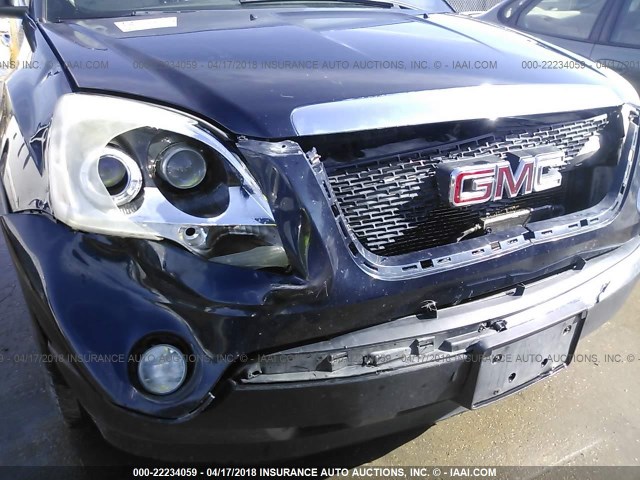 1GKEV23747J163528 - 2007 GMC ACADIA SLT-1 Blau Foto 6