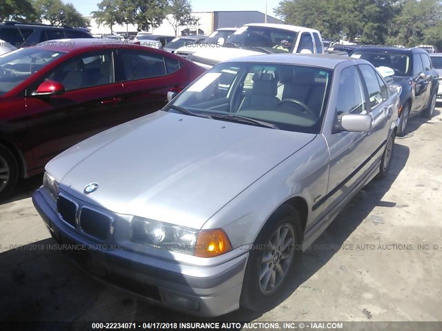 WBACD432XWAV58752 - 1998 BMW 328 I AUTOMATIC ვერცხლისფერი ფოტო 2