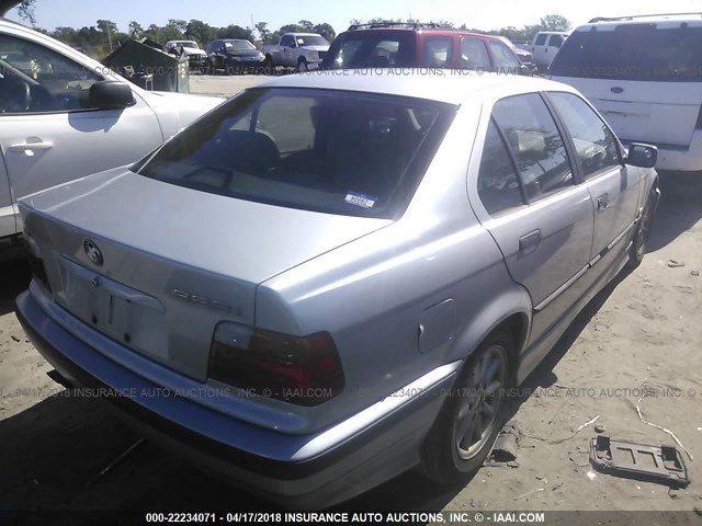 WBACD432XWAV58752 - 1998 BMW 328 I AUTOMATIC ვერცხლისფერი ფოტო 4