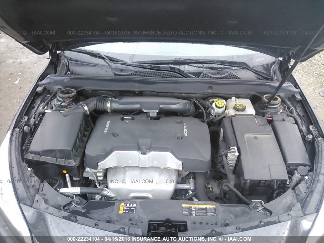 1G11C5SL0FF307277 - 2015 CHEVROLET MALIBU 1LT 灰色 照片 10