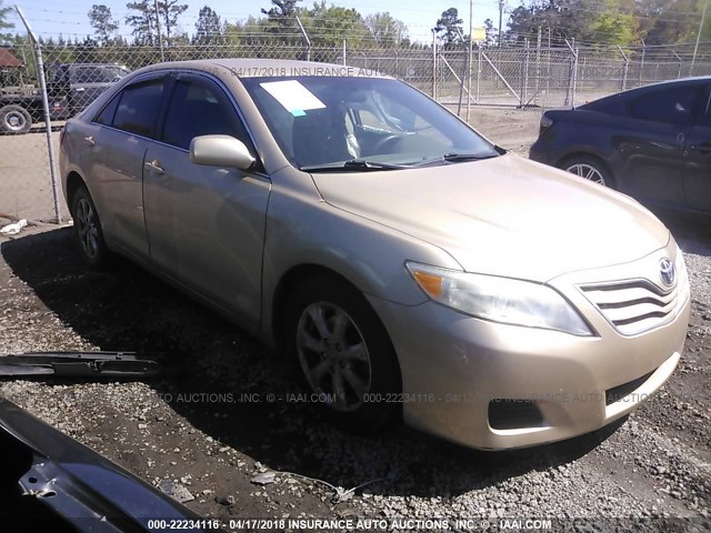 4T1BF3EK8BU662645 - 2011 TOYOTA CAMRY SE/LE/XLE ოქროსფერი ფოტო 1
