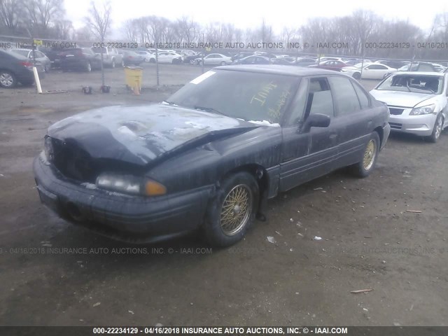 1G2HZ5211TH216901 - 1996 PONTIAC BONNEVILLE SSEI BLACK photo 2