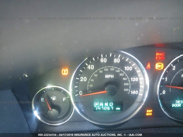 1J8HH48PX7C636107 - 2007 JEEP COMMANDER ნაცრისფერი ფოტო 7