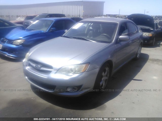 4S3BL626887214967 - 2008 SUBARU LEGACY 2.5I LIMITED GRAY photo 2