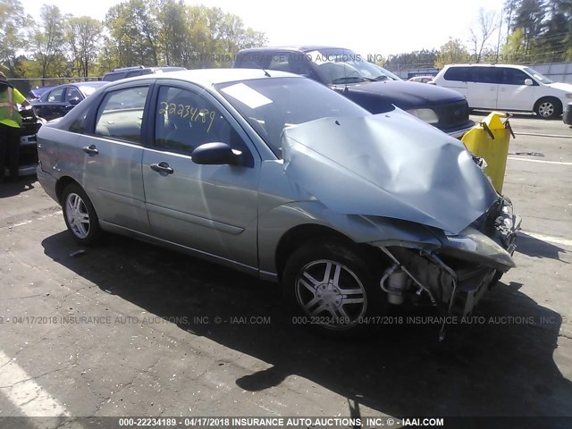 1FAFP34374W166729 - 2004 FORD FOCUS SE COMFORT/SE SPORT GREEN photo 1