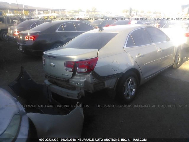 1G11B5SL1EF226483 - 2014 CHEVROLET MALIBU LS Gümüş foto 4