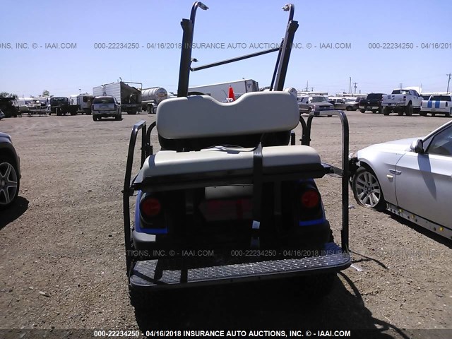 J0D0101316 - 2015 YAMAHA GOLF CART BLUE photo 6