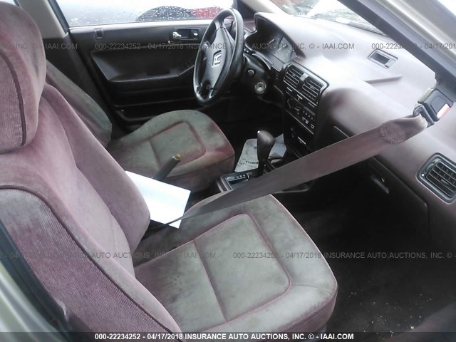 JHMCB7656LC116887 - 1990 HONDA ACCORD LX/EX TAN photo 5