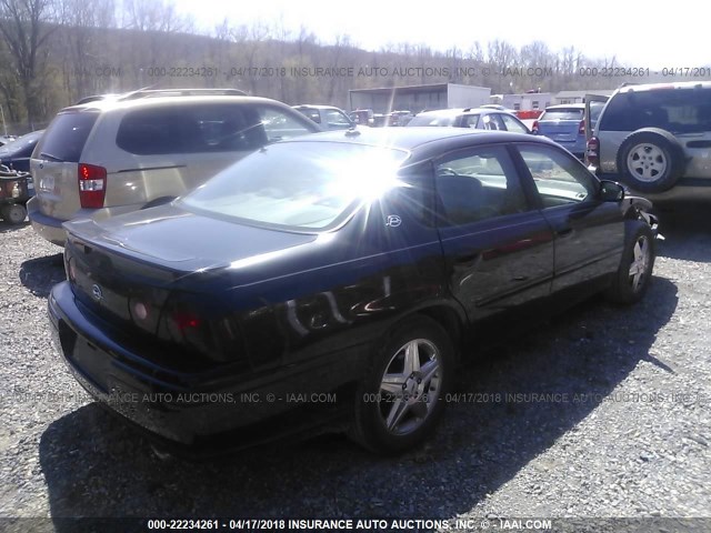 2G1WP551749281299 - 2004 CHEVROLET IMPALA SS BLACK photo 4