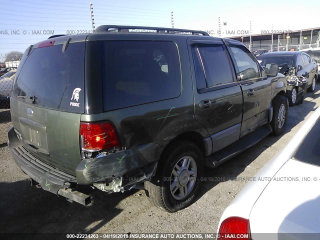 1FMFU155X5LA42962 - 2005 FORD EXPEDITION XLT მწვანე ფოტო 4