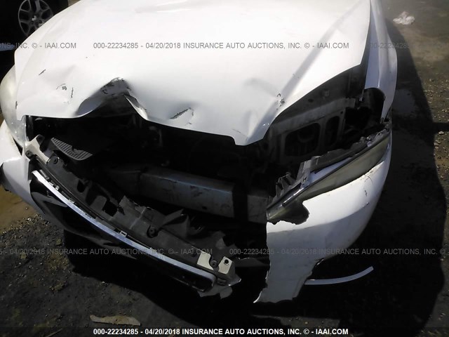 2G1WS551069368091 - 2006 CHEVROLET IMPALA POLICE WHITE photo 6