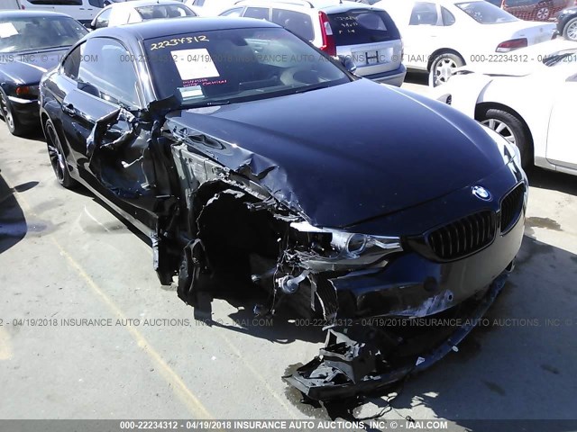 WBA3R1C50EK190679 - 2014 BMW 435 I BLACK photo 1