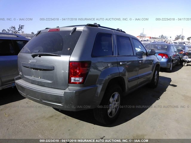 1J8GR48K27C640374 - 2007 JEEP GRAND CHEROKEE LAREDO/COLUMBIA/FREEDOM 灰色 照片 4