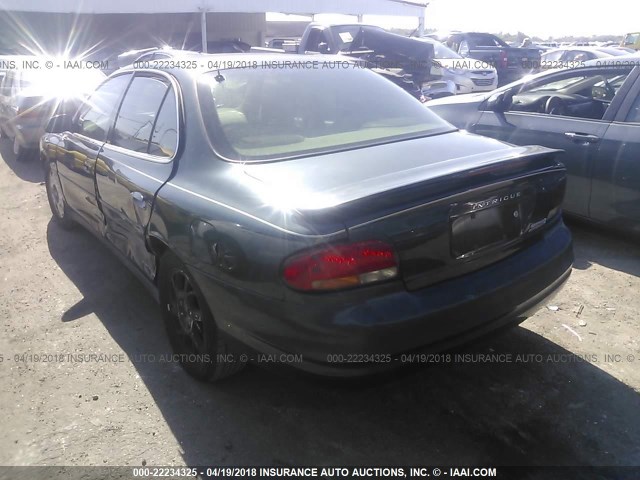 1G3WX52H41F181575 - 2001 OLDSMOBILE INTRIGUE GLS GREEN photo 3