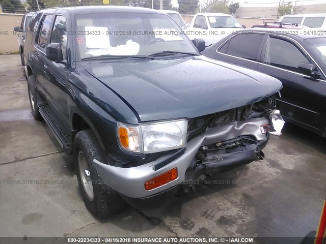 JT3GM84R3W0036126 - 1998 TOYOTA 4RUNNER GREEN photo 1