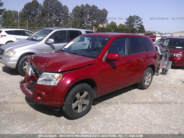 JS3TE0D61C4100071 - 2012 SUZUKI GRAND VITARA PREMIUM RED photo 2