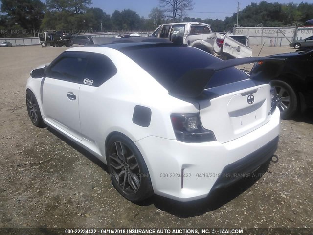 JTKJF5C76E3072585 - 2014 TOYOTA SCION TC 白色 照片 3