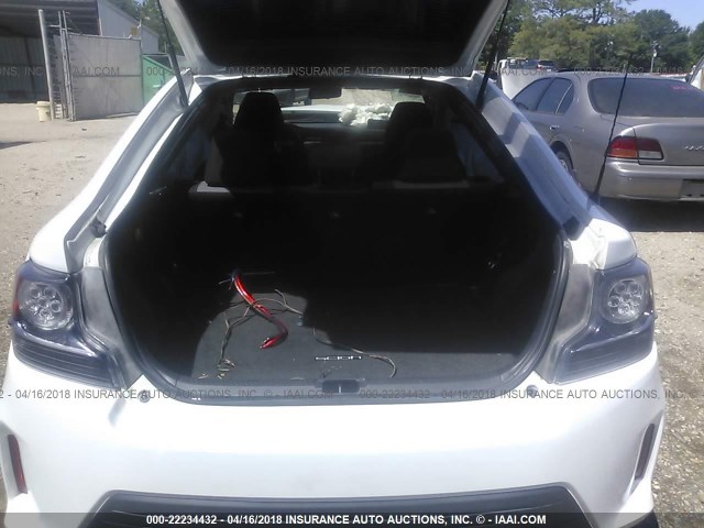 JTKJF5C76E3072585 - 2014 TOYOTA SCION TC 白色 照片 8