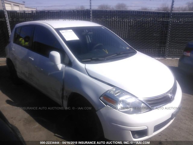 3N1BC1CP9BL433940 - 2011 NISSAN VERSA S/SL WHITE photo 1