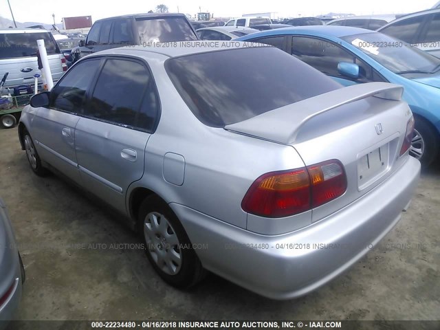 2HGEJ6611YH565226 - 2000 HONDA CIVIC SE GRAY photo 3