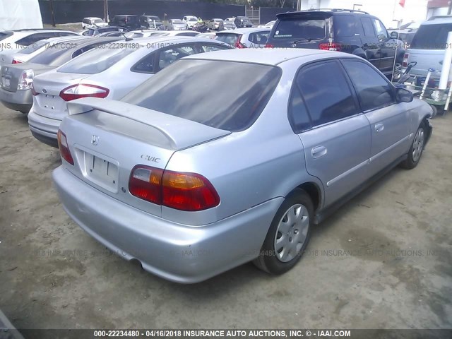 2HGEJ6611YH565226 - 2000 HONDA CIVIC SE GRAY photo 4