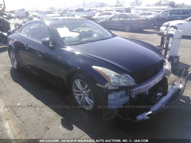 JNKCV66E69M721531 - 2009 INFINITI G37 SPORT BLACK photo 1