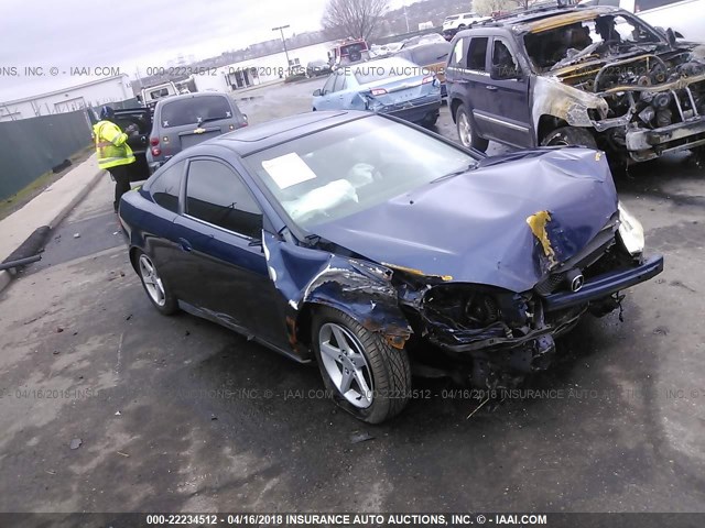 JH4DC53842C037219 - 2002 ACURA RSX BLUE photo 1