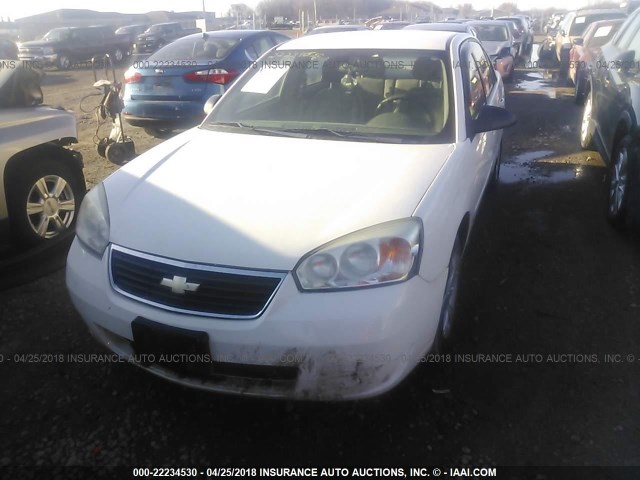 1G1ZS51F66F298408 - 2006 CHEVROLET MALIBU LS თეთრი ფოტო 2