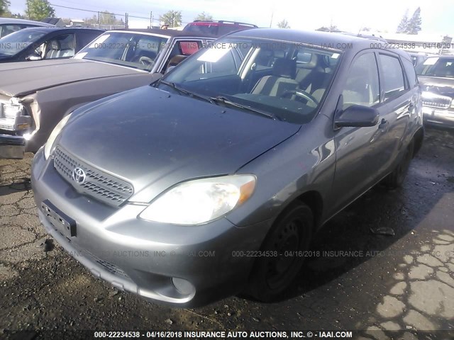 2T1KR32EX8C711635 - 2008 TOYOTA COROLLA MATRIX XR GRAY photo 2