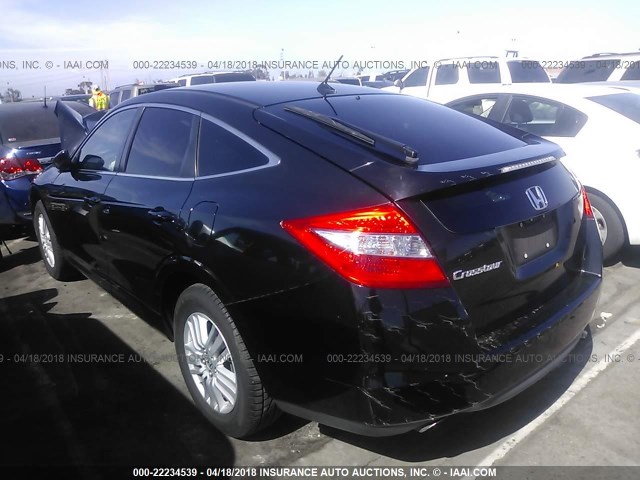 5J6TF3H55CL000361 - 2012 HONDA CROSSTOUR EXL შავი ფოტო 3