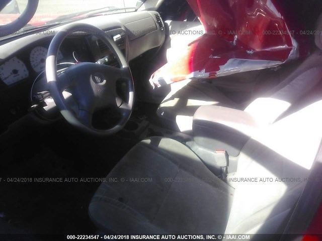 5TEGN92N54Z364921 - 2004 TOYOTA TACOMA DOUBLE CAB PRERUNNER RED photo 5