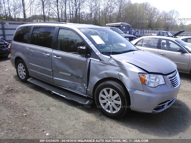 2C4RC1BG8ER399395 - 2014 CHRYSLER TOWN & COUNTRY TOURING SILVER photo 1