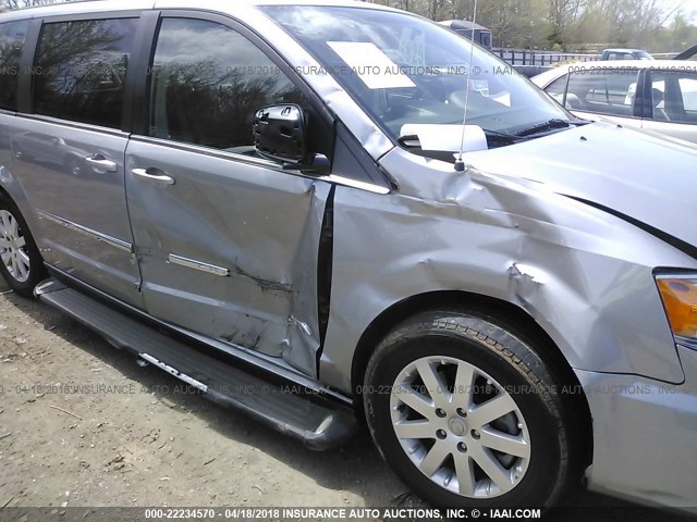 2C4RC1BG8ER399395 - 2014 CHRYSLER TOWN & COUNTRY TOURING SILVER photo 6