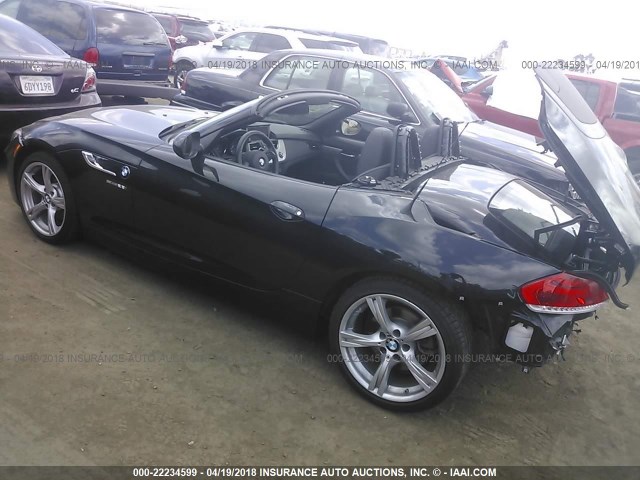 WBALL5C51FP557148 - 2015 BMW Z4 SDRIVE28I BLACK photo 3