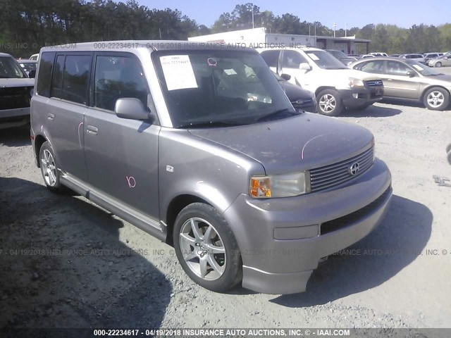 JTLKT324464053081 - 2006 TOYOTA SCION XB ნაცრისფერი ფოტო 1