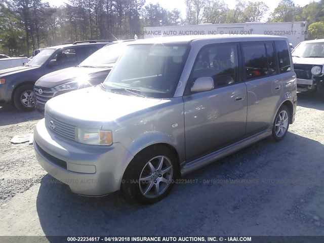 JTLKT324464053081 - 2006 TOYOTA SCION XB ნაცრისფერი ფოტო 2