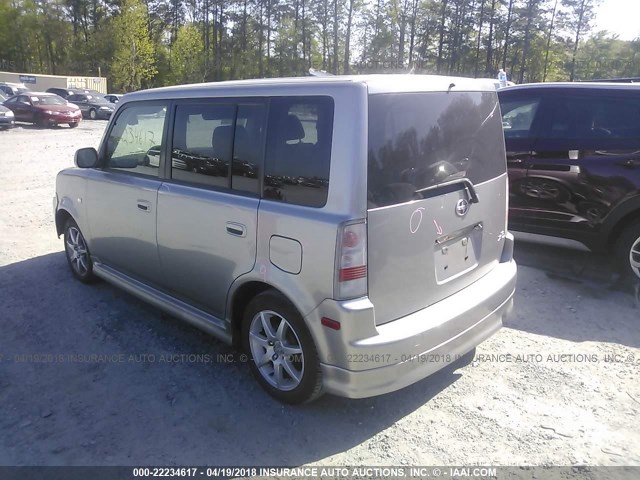 JTLKT324464053081 - 2006 TOYOTA SCION XB ნაცრისფერი ფოტო 3