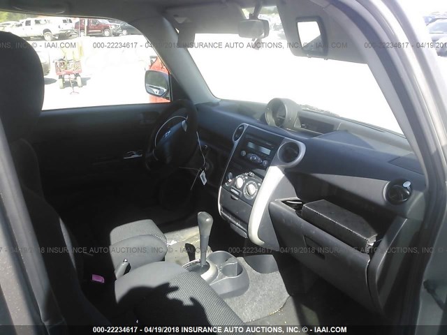 JTLKT324464053081 - 2006 TOYOTA SCION XB ნაცრისფერი ფოტო 5