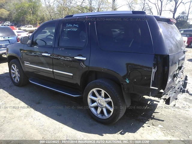 1GKS2EEF9BR251292 - 2011 GMC YUKON DENALI BLACK photo 3