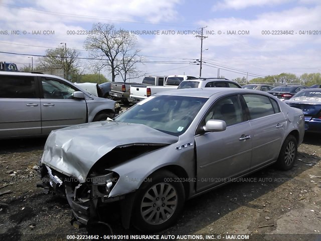 1G4HP57257U210157 - 2007 BUICK LUCERNE CX SILVER photo 2