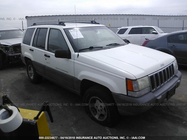 1J4GZ58S2WC342011 - 1998 JEEP GRAND CHEROKEE LAREDO/TSI WHITE photo 1