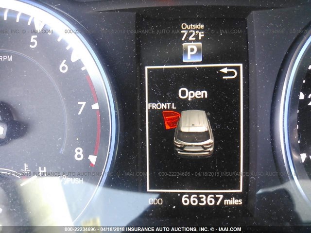 5TDKKRFH9GS137952 - 2016 TOYOTA HIGHLANDER XLE ნაცრისფერი ფოტო 7